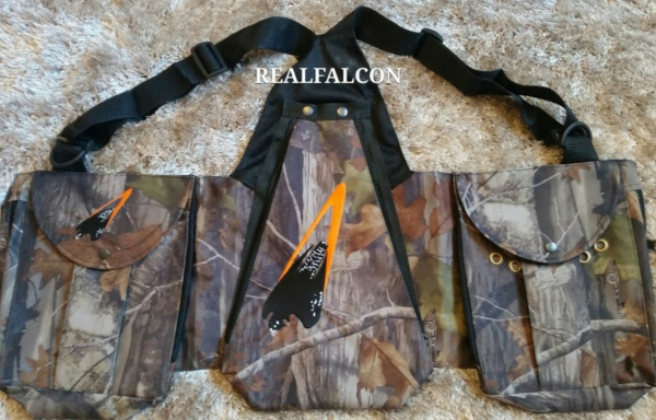 Chaleco Camuflaje de  Hojas bordado